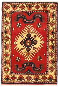  Kazak Fine Rug 100X149 Wool Red/Brown Small Carpetvista