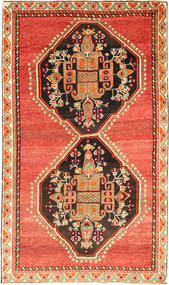 Tapete Persa Ghashghai Fine 148X253 Vermelho/Castanho (Lã, Pérsia/Irão)