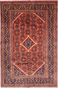 197X305 Alfombra Oriental Mahal Rojo/Rojo Oscuro (Lana, Persia/Irán) Carpetvista