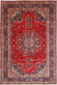  Orientalischer Maschad Teppich 200X296 Wolle, Persien/Iran Carpetvista