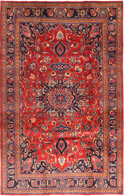 Maschad Teppich 200X318 Wolle, Persien/Iran Carpetvista