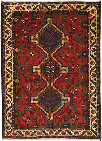  Orientalischer Ghashghai Fine Teppich 114X159 Braun/Rot Wolle, Persien/Iran Carpetvista