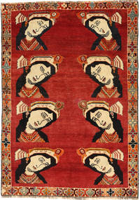  Orientalischer Ghashghai Fine Teppich 121X176 Rot/Braun Wolle, Persien/Iran Carpetvista