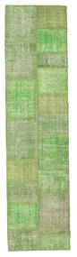  Patchwork Szőnyeg 78X300 Zöld Carpetvista