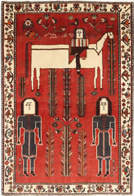  137X202 Ghashghai Fine Teppe Persia/Iran Carpetvista