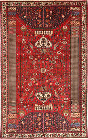 Dywan Kaszkaj Fine 185X300 Czerwony/Brunatny (Wełna, Persja/Iran)