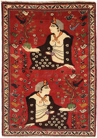 102X145 Tappeto Orientale Ghashghai Fine (Lana, Persia/Iran) Carpetvista