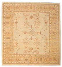 絨毯 オリエンタル ウサク 380X406 正方形 ベージュ 大きな (ウール, トルコ)