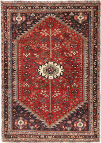  Ghashghai Fine Matot 112X158 Persialainen Villamatto Punainen/Tummanpunainen Pieni Matto Carpetvista