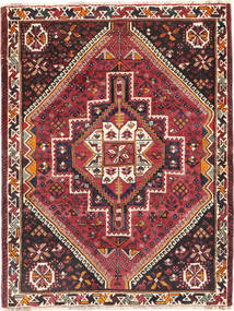  120X154 Medallion Small Qashqai Fine Rug Wool, Carpetvista