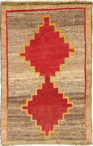 Qashqai Fine Rug 96X153 Beige/Orange Wool, Persia/Iran Carpetvista
