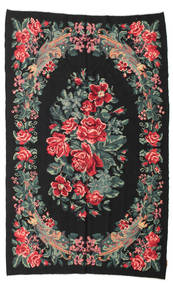  164X264 Rose Kelim Moldavia Rug Wool, Carpetvista