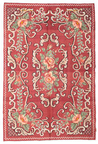 180X262 Rose Kelim Moldavia Rug Oriental Red/Beige (Wool, Moldova) Carpetvista