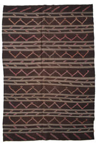 絨毯 キリム ヴィンテージ トルコ 233X340 ダークレッド/茶色 (ウール, トルコ)