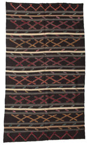 絨毯 オリエンタル キリム ヴィンテージ トルコ 207X353 廊下 カーペット ダークレッド/茶色 (ウール, トルコ)