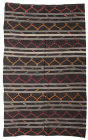 絨毯 オリエンタル キリム ヴィンテージ トルコ 212X345 茶色/グレー (ウール, トルコ)