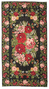 220X405 Tapete Oriental Kilim Rose Moldavia (Lã, Moldávia) Carpetvista