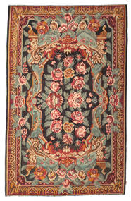 213X344 Rose Kelim Moldavia Rug Wool, Carpetvista