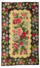  Orientalischer Kelim Rosen Moldavia Teppich 170X300 Wolle, Moldawien Carpetvista