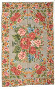  Rose Kelim Moldavia Rug 230X373 Wool Carpetvista