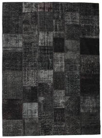  252X348 Large Patchwork Rug Wool, Carpetvista