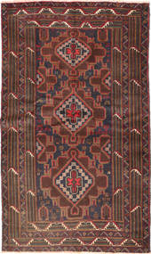  Orientalischer Belutsch Teppich 115X194 Wolle, Afghanistan Carpetvista