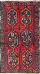 100X194 絨毯 オリエンタル バルーチ (ウール, アフガニスタン) Carpetvista