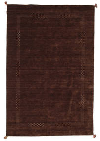 195X293 Tapis Loribaf Loom Moderne Rouge Foncé (Laine, Inde) Carpetvista