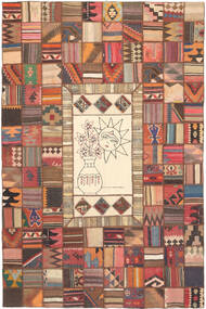 Kilim Patchwork Rug 200X300 Wool, Persia/Iran Carpetvista