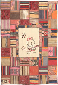 120X180 Kilim Patchwork Rug Modern (Wool, Persia/Iran) Carpetvista