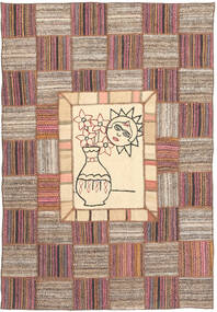 絨毯 ペルシャ キリム パッチワーク 120X180 (ウール, ペルシャ/イラン)