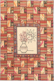  Kilim Patchwork Rug 170X259 Persian Wool Carpetvista