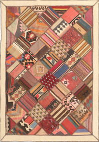 絨毯 ペルシャ キリム パッチワーク 120X180 (ウール, ペルシャ/イラン)