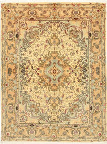 155X205 Tapete Tabriz 50 Raj Com Seda Oriental (Lã, Pérsia/Irão) Carpetvista