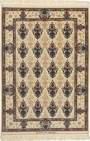  Orientalsk Isfahan Silkerenning Teppe 102X150 Ull, Persia/Iran Carpetvista