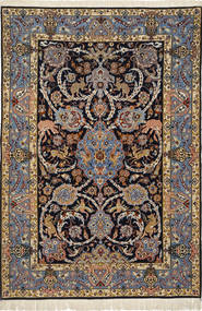 Alfombra Isfahan Urdimbre De Seda 110X162 ( Persia/Irán)