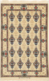  Isfahan Silk Warp Rug 100X158 Persian Small Carpetvista