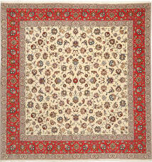 252X262 Tabriz 50 Raj With Silk Rug Square Persia/Iran Carpetvista