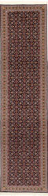  Oosters Tabriz 50 Raj Met Zijde Vloerkleed 75X310 Tapijtloper Perzië/Iran Carpetvista