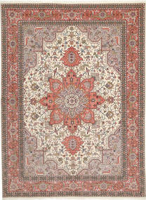 159X213 絨毯 オリエンタル タブリーズ 50 Raj シルク製 (ウール, ペルシャ/イラン) Carpetvista