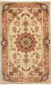 絨毯 オリエンタル タブリーズ 50 Raj シルク製 73X121 (ウール, ペルシャ/イラン)