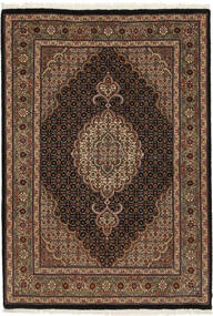  Oriental Tabriz 50 Raj With Silk Rug 85X123 Wool, Persia/Iran Carpetvista