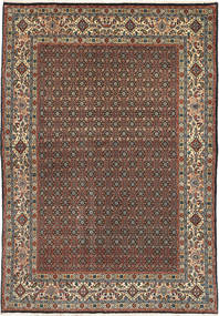  Orientalischer Moud Teppich 165X238 Braun/Schwarz Persien/Iran Carpetvista