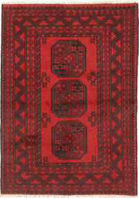  Orientalischer Afghan Fine Teppich 98X140 Wolle, Afghanistan Carpetvista