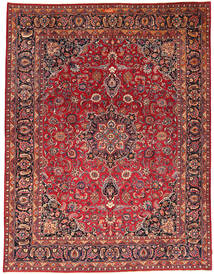  Orientalischer Maschad Teppich 299X394 Großer Wolle, Persien/Iran Carpetvista