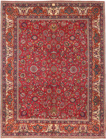  Persischer Maschad Patina Teppich 300X393 Großer (Wolle, Persien/Iran)