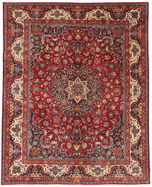  Orientalischer Maschad Teppich 305X384 Großer Wolle, Persien/Iran Carpetvista