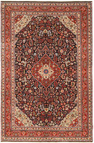 200X311 Jozan Matta Orientalisk Röd/Brun (Ull, Persien/Iran) Carpetvista
