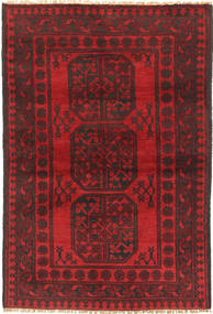  Afghan Fine Tapis 94X144 De Laine Petit Carpetvista