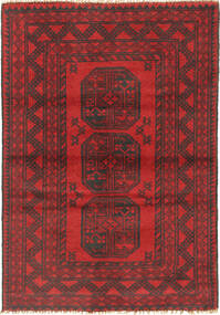  Orientalischer Afghan Fine Teppich 95X138 Wolle, Afghanistan Carpetvista